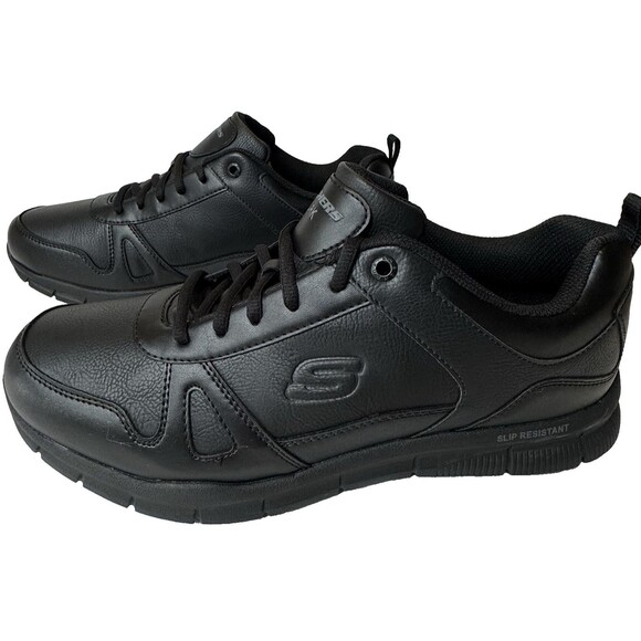 Skechers Work Womens Size 12 Relaxed Fit Nampa Wyola SR Soft Toe Slip Resistant - Picture 1 of 10
